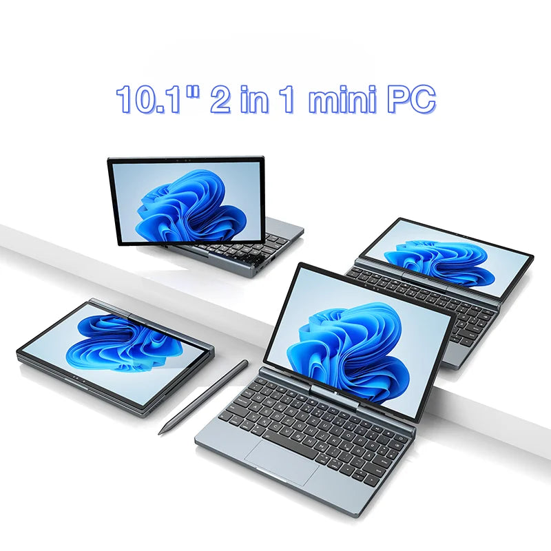 New 10.1 Inch Tablet PC Intel Core I3-1215U 2K 1920x1200 Windows 11 WiFi6 Face Recognition 8GB/16GB/32GB SSD Business Use