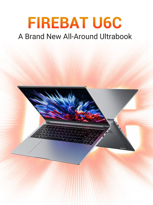 Best Price Firebat U6C Laptop AMD R7 H255 Brand New Mini Desktop 32GB 1TB Shipping Included From European Warehouse Laptop