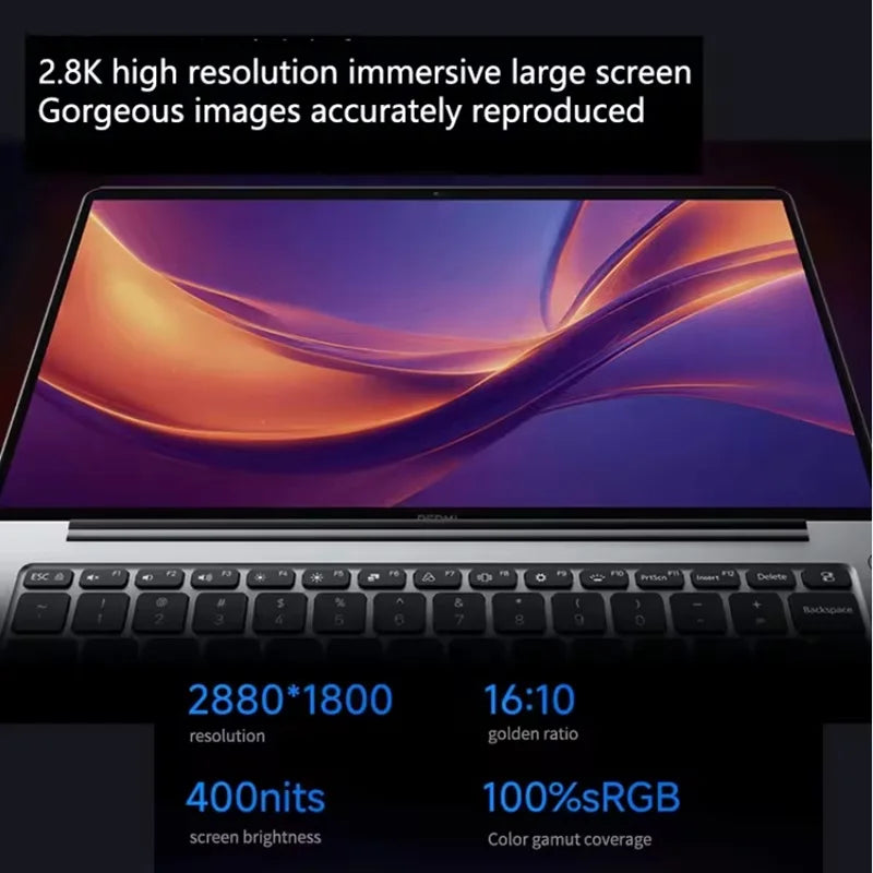 Xiao Mi Laptop REDMI Book 14 2025 Connect New Intel Core 5-220H 2.8K 120Hz Screen DoIby VISION ATMOS Xiao Mi HyperOS Notebook PC