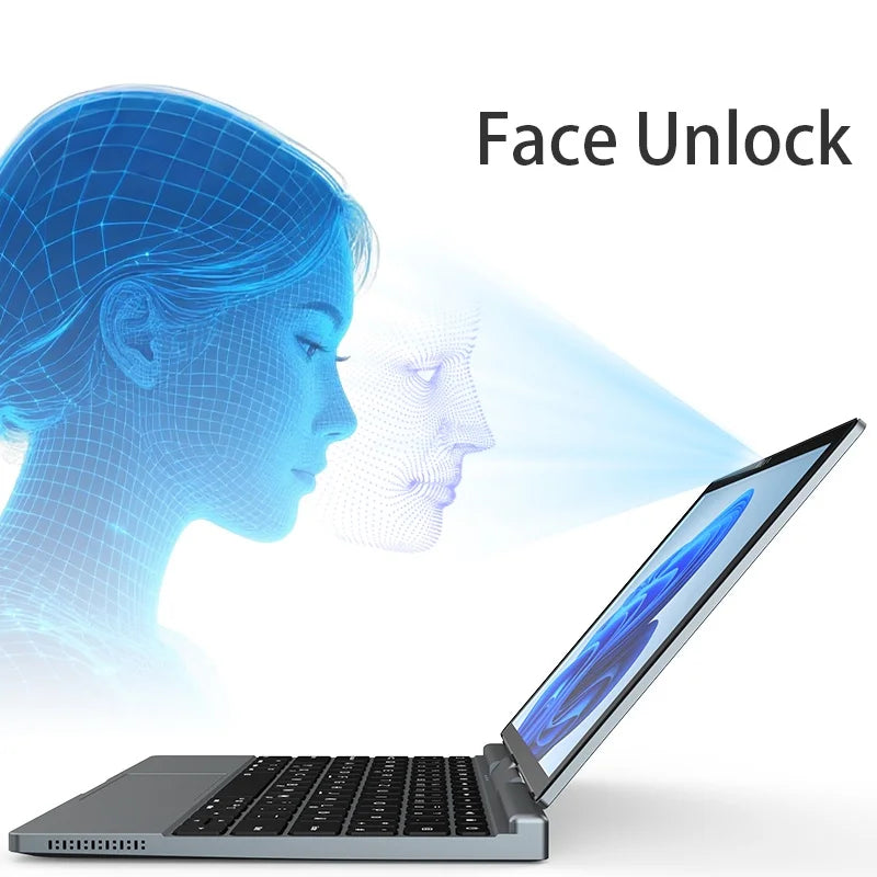 New 10.1 Inch Tablet PC Intel Core I3-1215U 2K 1920x1200 Windows 11 WiFi6 Face Recognition 8GB/16GB/32GB SSD Business Use