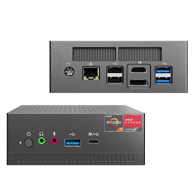 Factory Wholesale Octa Core Mini Gaming PC Computers Professional E-sports Pocket Computer Supports Large  Memory 8core Graphics