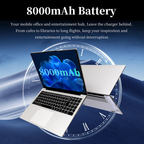 Factory Wholesale Brand New Cheap 16.1-Inch Business Laptop Metal Body Windows 11 Intel Processor SSD IPS Display Camera EU