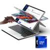 4-in-1 Touch Screen Laptop 14-inch 360-Degree Foldable Windows 11 Pro Intel N95 Quad-Core 1.7GHz 16GB RAM 2TB SSD IPS Panel Home