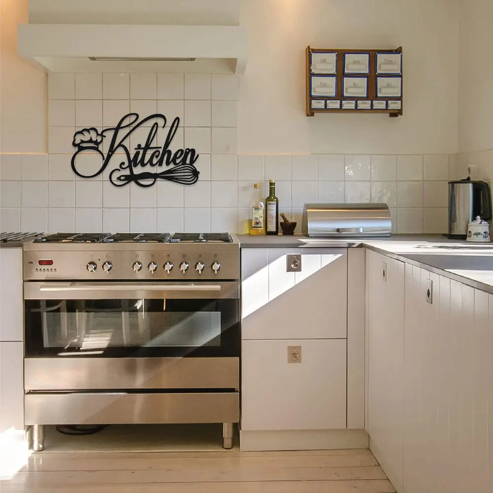 DDPNKL 1PC Targa da cucina Decorazione da parete, Targhe da cucina in metallo Decorazione da parete Agriturismo, casa e cucina Decorazione da parete Agriturismo e cucina