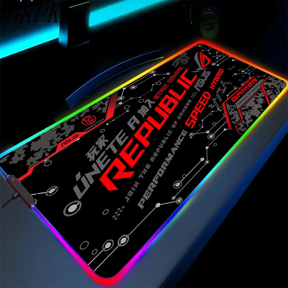 Tappetino per mouse nero, Tappetino per mouse da gaming, Tappetino da gaming anime, Tappeto da gaming, Tappetino per mouse XXL carino, Tappeto grande per tastiera da gaming.