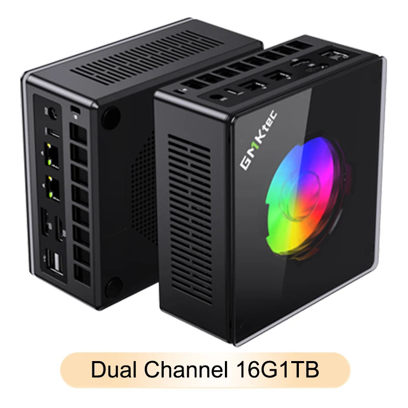 GMKtec Mini PC K11 AMD R9 8945HS Mini PC da gioco 32 GB DDR5 1 TB SSD Computer PC Mini computer PC Win11 Pro PC da gioco