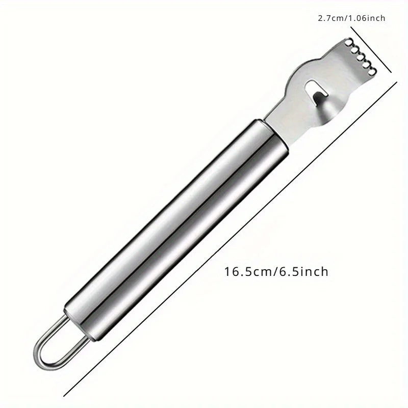 1pc Grattugia per limone Zester Pelapatate in acciaio inossidabile Roba da cucina Accessori da cucina Gadget da cucina