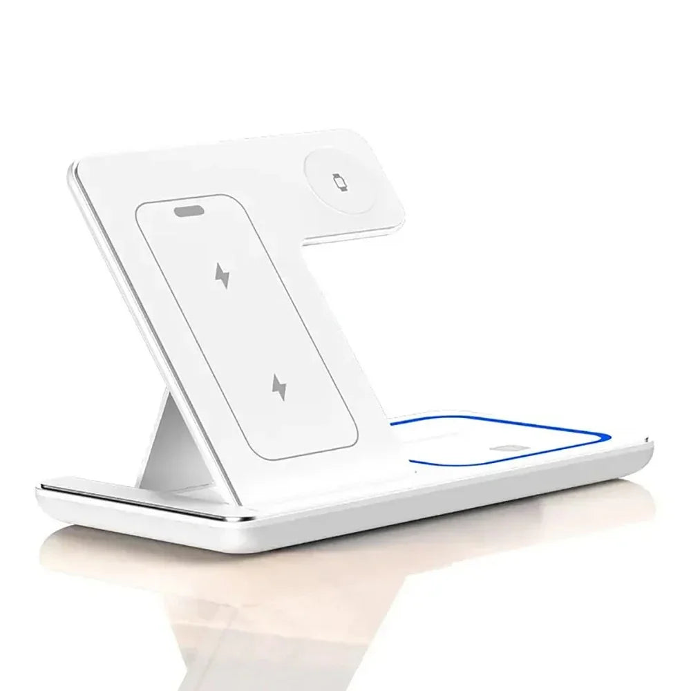 Caricatore wireless 3 in 1