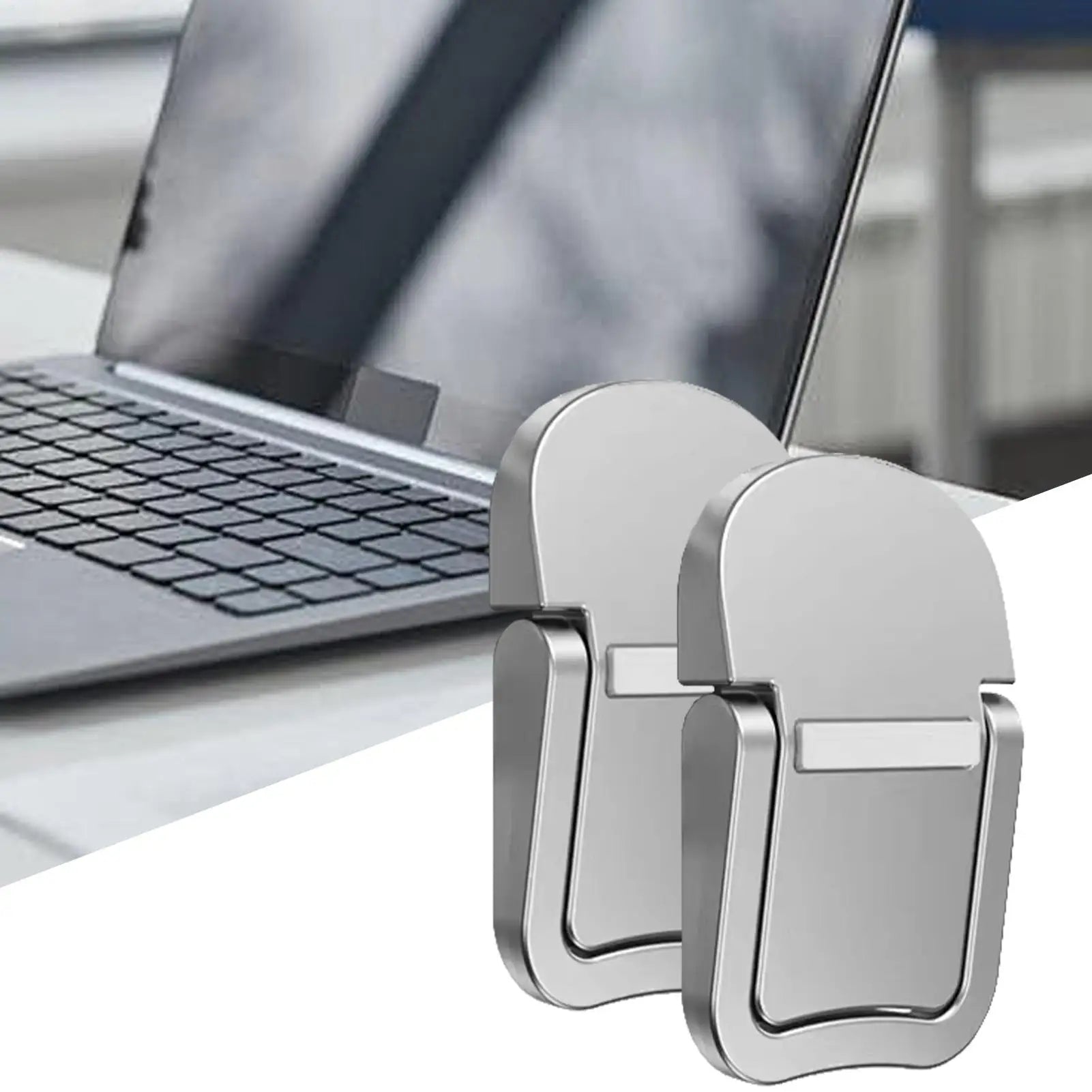 Supporto per Computer Portatile con Raffreddamento, Supporto da Scrivania Leggero e Pieghevole per Laptop