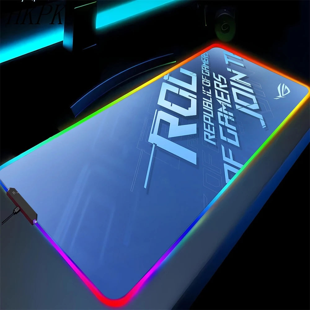 Tappetino per mouse nero, Tappetino per mouse da gaming, Tappetino da gaming anime, Tappeto da gaming, Tappetino per mouse XXL carino, Tappeto grande per tastiera da gaming.