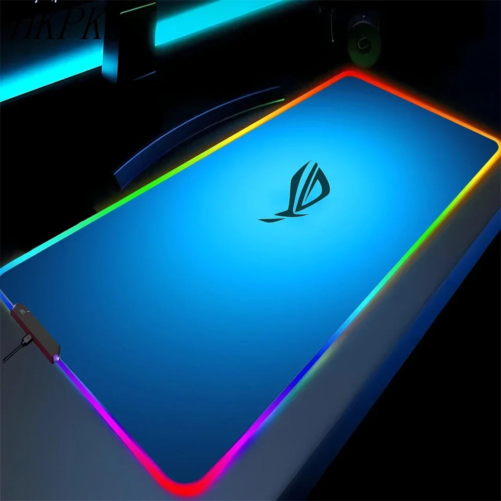 Tappetino per mouse nero, Tappetino per mouse da gaming, Tappetino da gaming anime, Tappeto da gaming, Tappetino per mouse XXL carino, Tappeto grande per tastiera da gaming.
