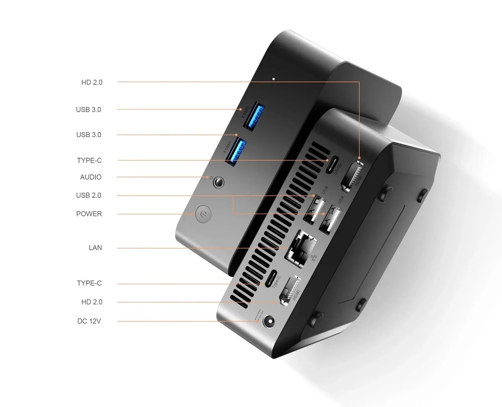 Mini PC Intel N150, PC portatile da ufficio, computer con Windows 11, Mini PC con 16GB di RAM, SSD da 1TB/2TB, piccolo Mini PC da gioco, supporto per 3 schermi.