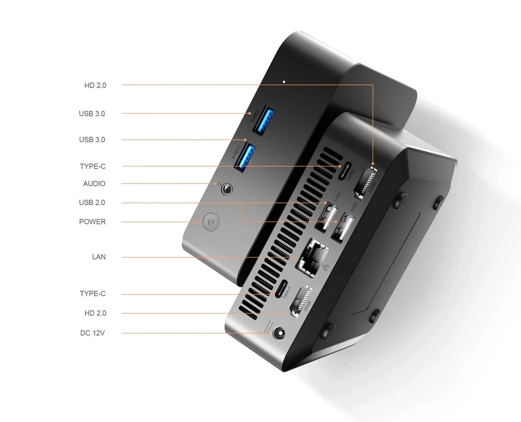 Mini PC Intel N150, PC portatile da ufficio, computer con Windows 11, Mini PC con 16GB di RAM, SSD da 1TB/2TB, piccolo Mini PC da gioco, supporto per 3 schermi.